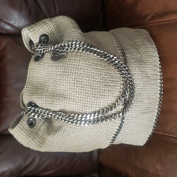 3X Host Pick Stella Mccartney Chain Link Falabella Bucket Bag - Picture 5 of 16